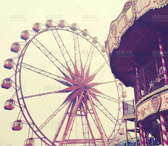 公园游乐设备摩天轮